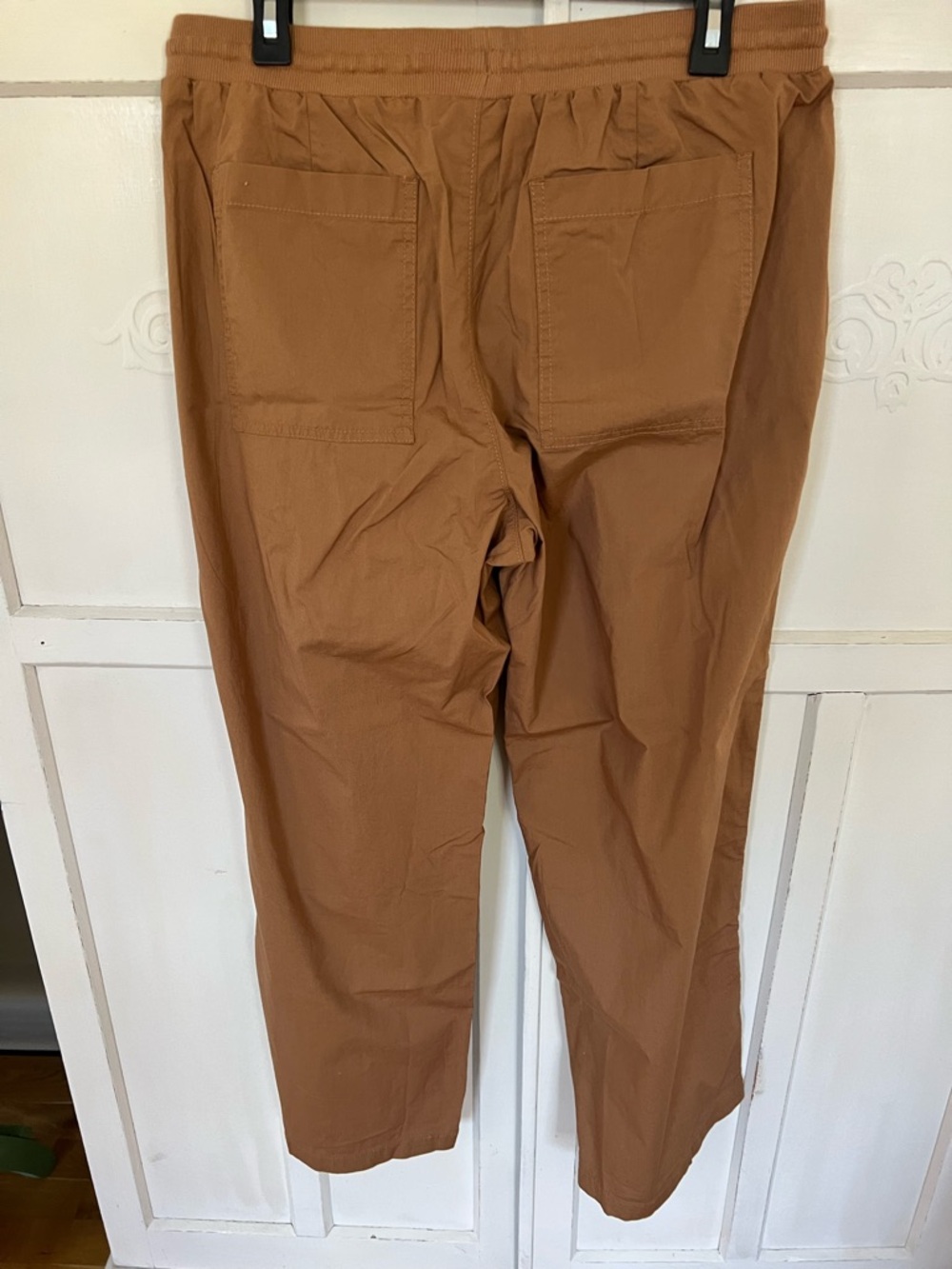Pact
Women's Organic Cotton Monterey Poplin Wide Leg Size Large  in Brown Sugar - Picture 2 of 5
